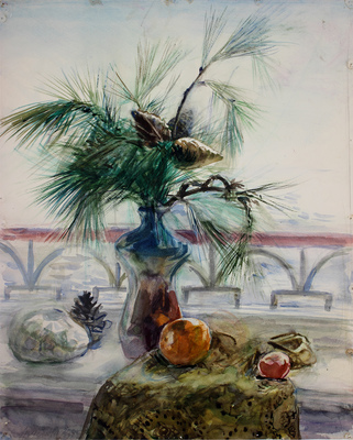 Аристова Ирина Фёдоровна. Крымский натюрморт 